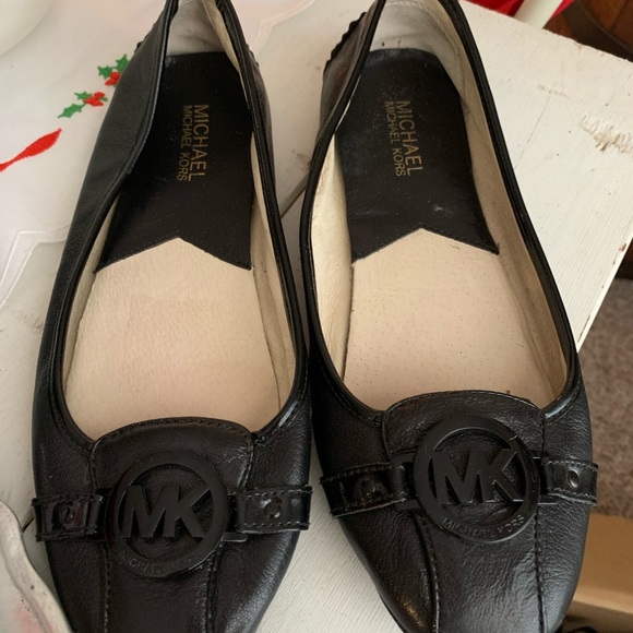 michael kors black flats